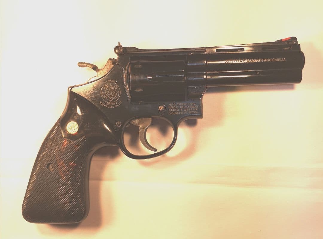 CMC スマイソン357マグナム 4インチ ABS製モデルガン