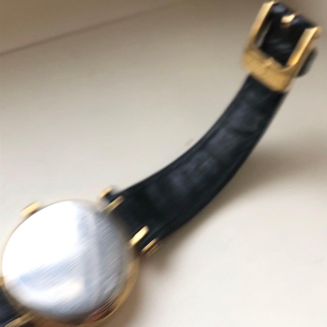 Burberrys バーバリーズ　電池新品　ローマン　レザー ベルト 時計