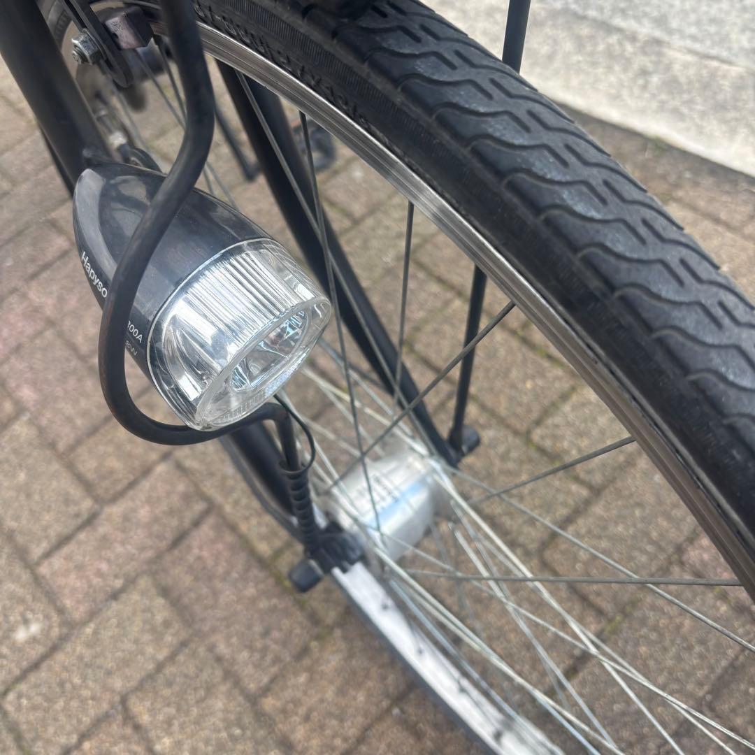 【直接の引き渡し】27インチ　ブラックママチャリ