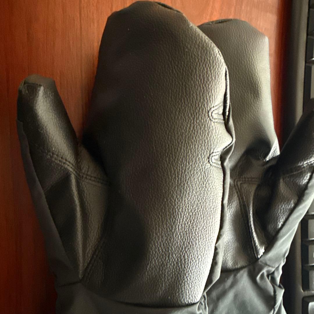 パウダー　ジップ　ミトン