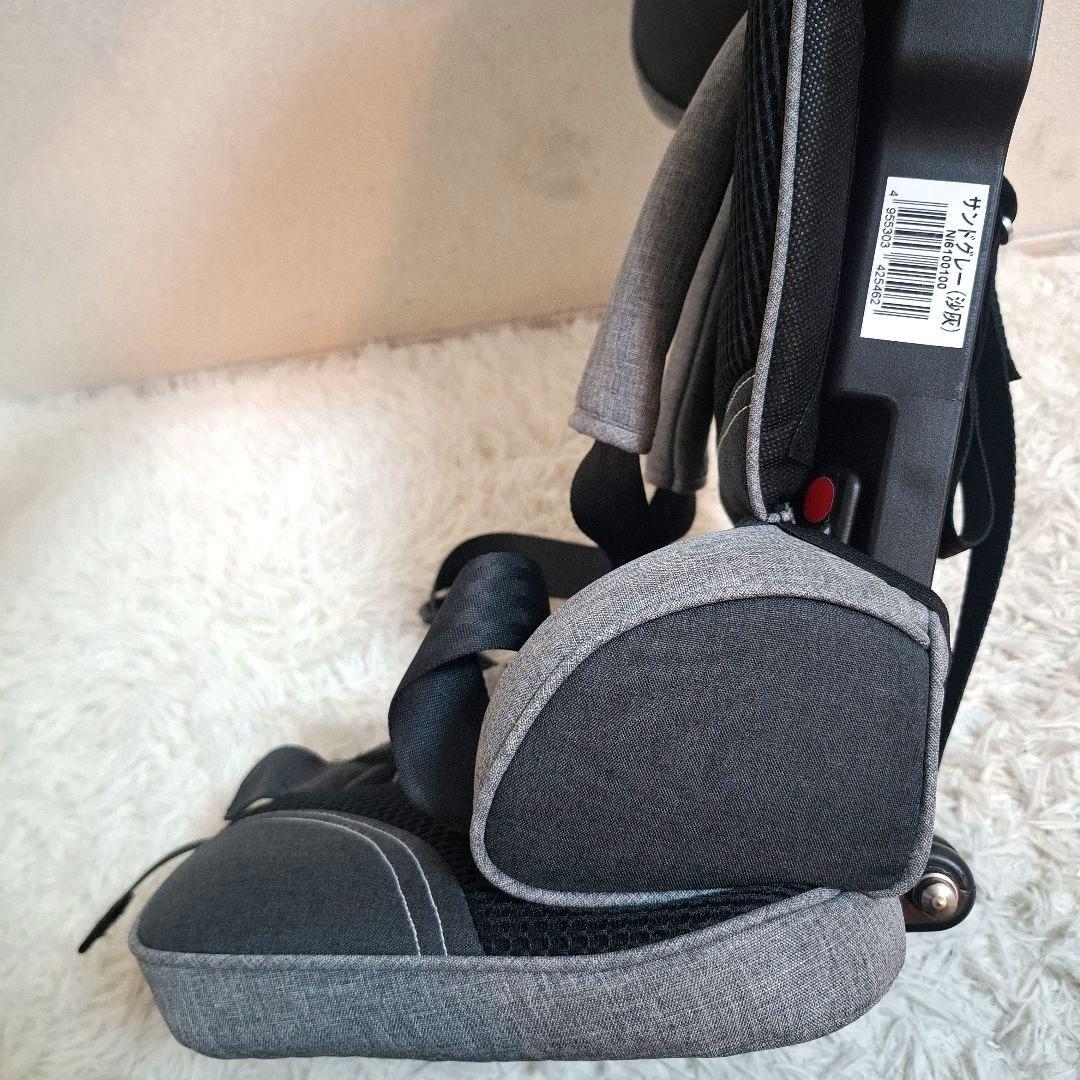 【極美品】日本育児 トラベルベスト EVO チャイルドシート サンドグレー