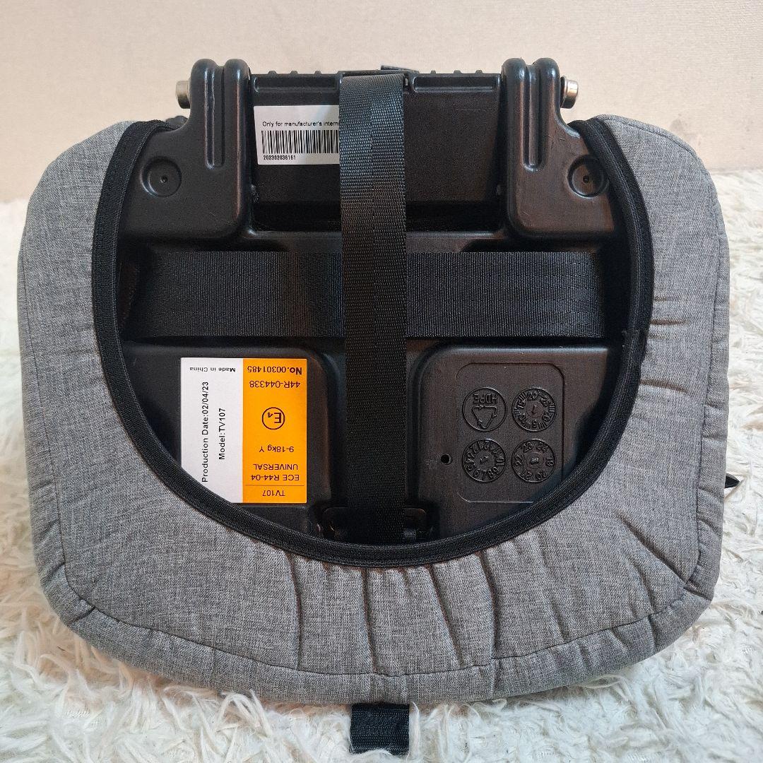 【極美品】日本育児 トラベルベスト EVO チャイルドシート サンドグレー