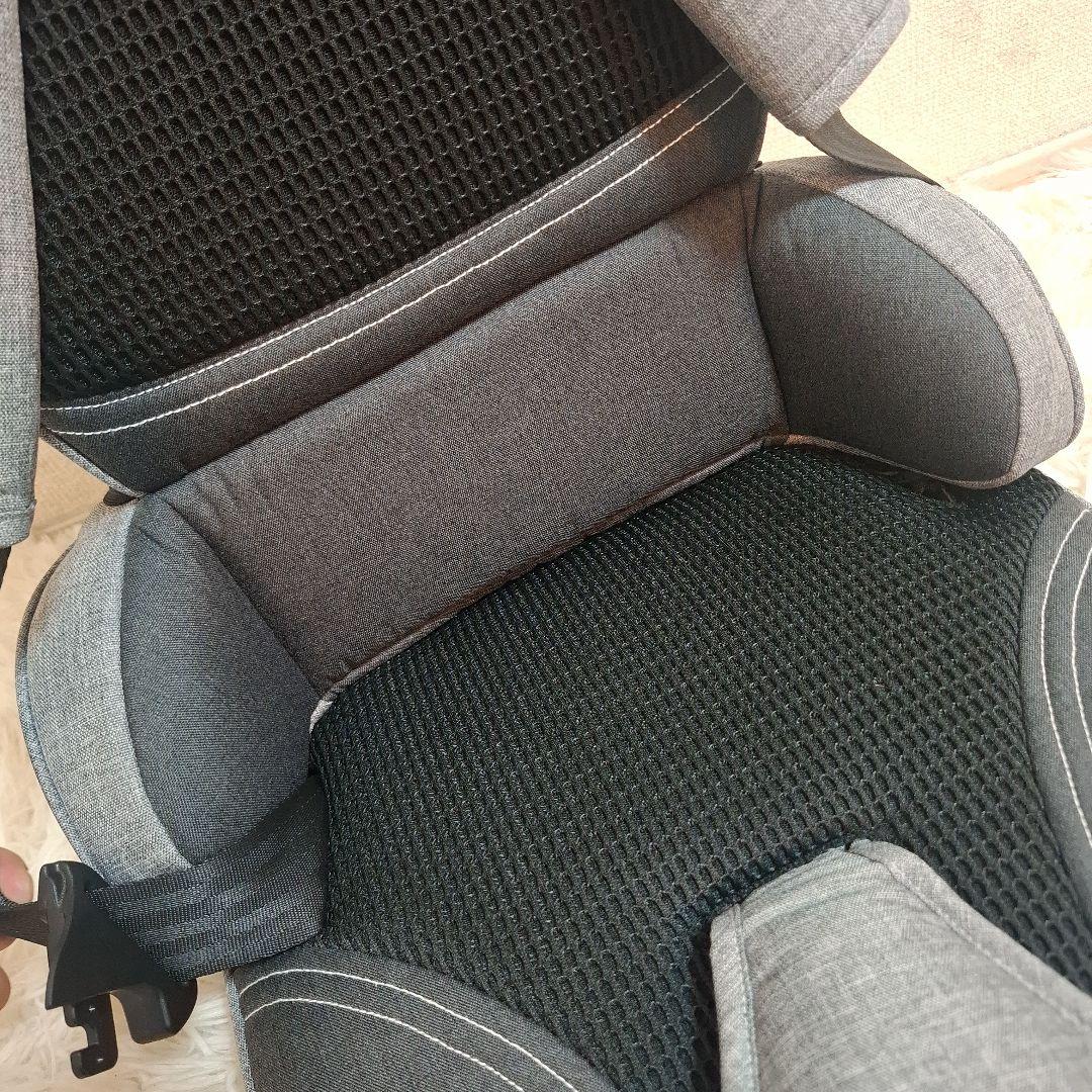 【極美品】日本育児 トラベルベスト EVO チャイルドシート サンドグレー