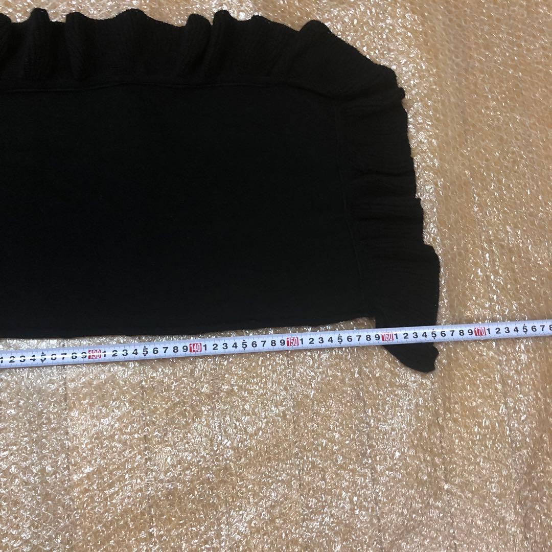 フェイラーストール　マフラー　ポンチョ　肩掛け　膝掛け　刺繍入　未使用