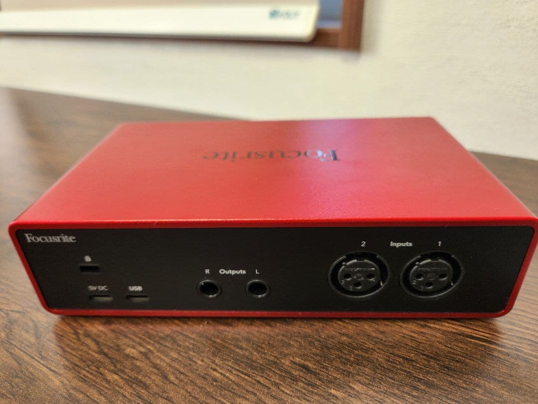 Focusrite Scarlett 2i2(gen.4) 【未使用】
