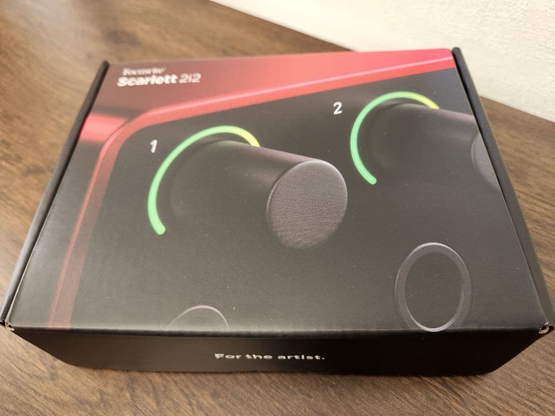 Focusrite Scarlett 2i2(gen.4) 【未使用】