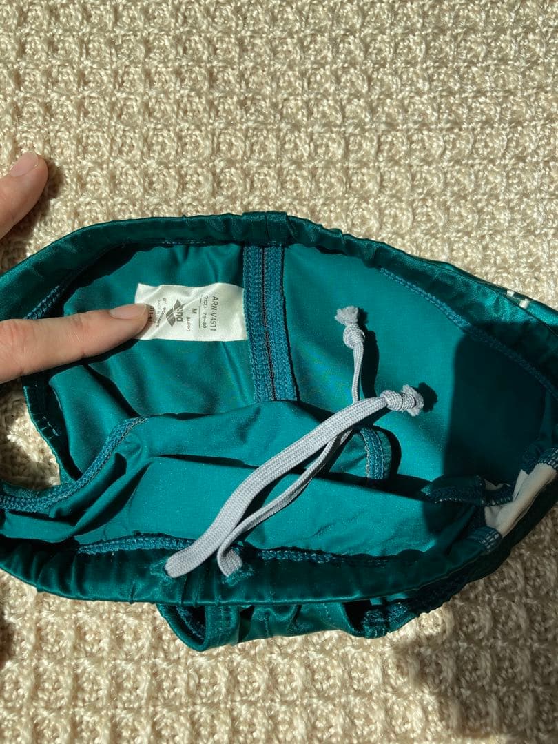 arena 競パン M 初期NUX ARN-V4511 光沢　グリーン