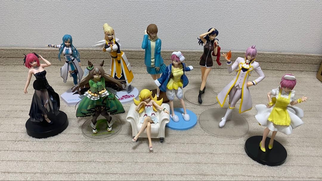 一番くじ　フィギュアとフィギュア　10点セット