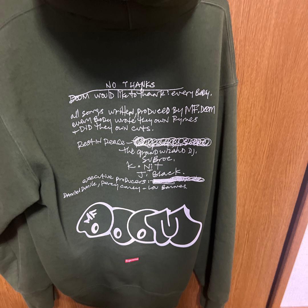 トップス Supreme Mf Doom Hooded Sweatshirt