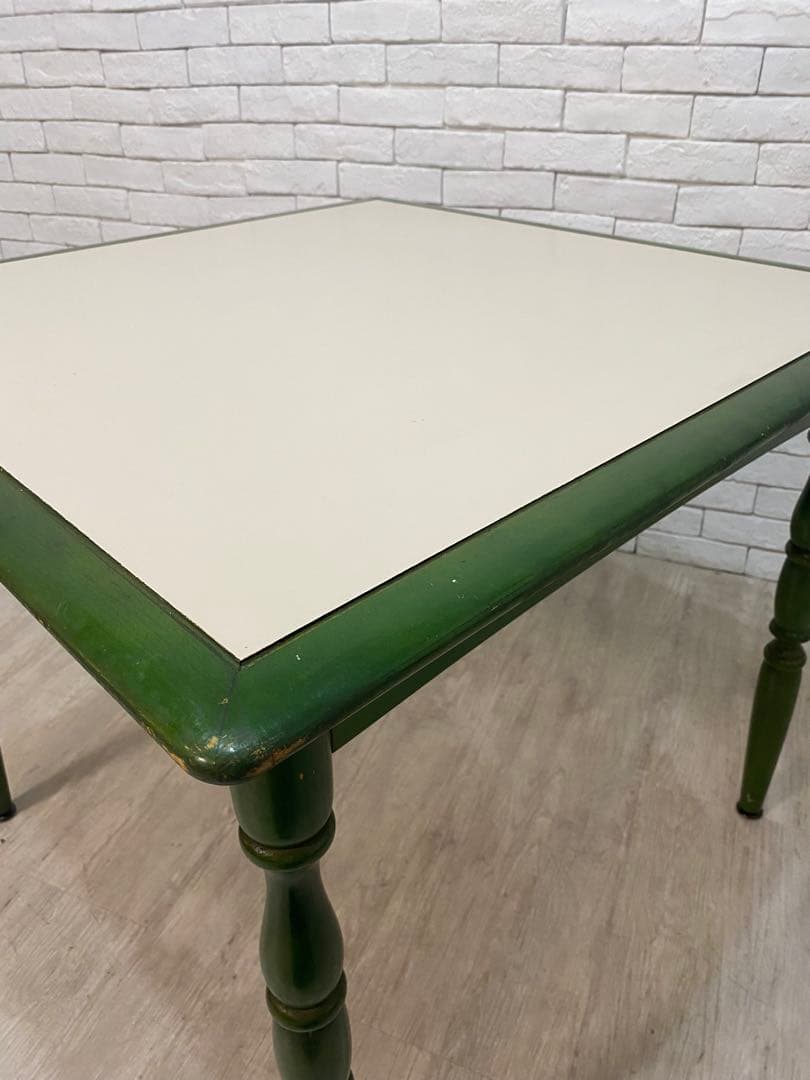 【東京23区配送無料】　飛騨産業　ダイニング　テーブル　アンティーク　ビンテージ