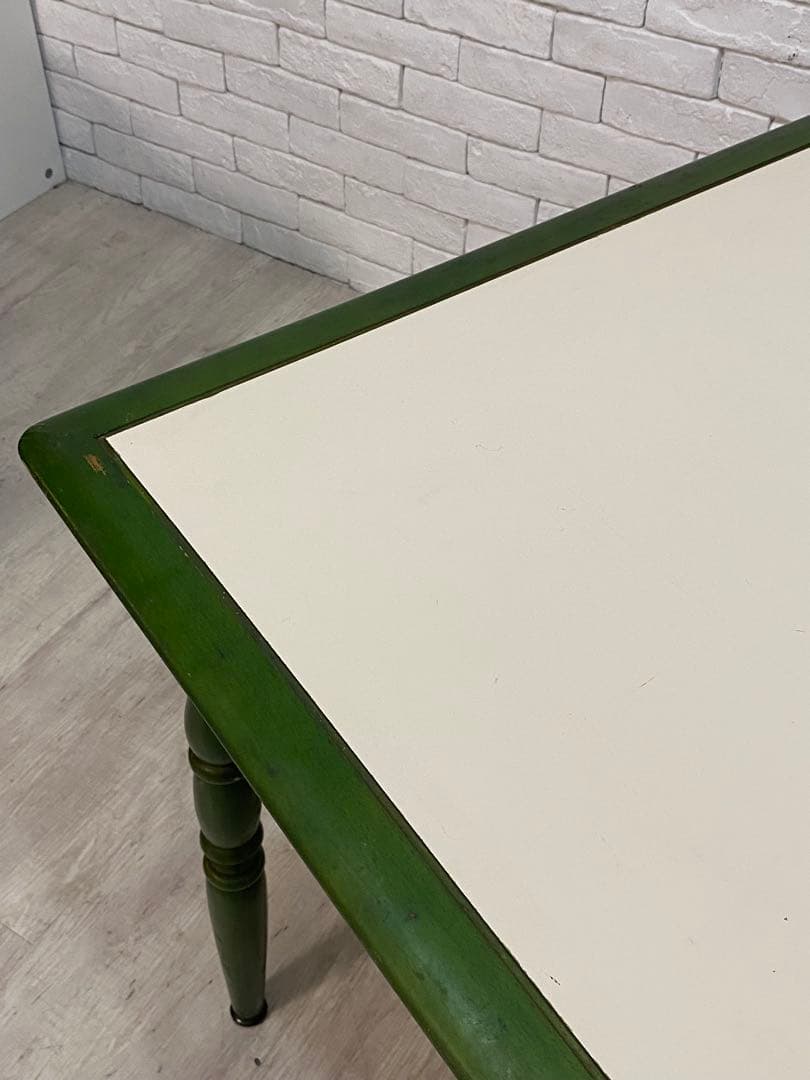 【東京23区配送無料】　飛騨産業　ダイニング　テーブル　アンティーク　ビンテージ