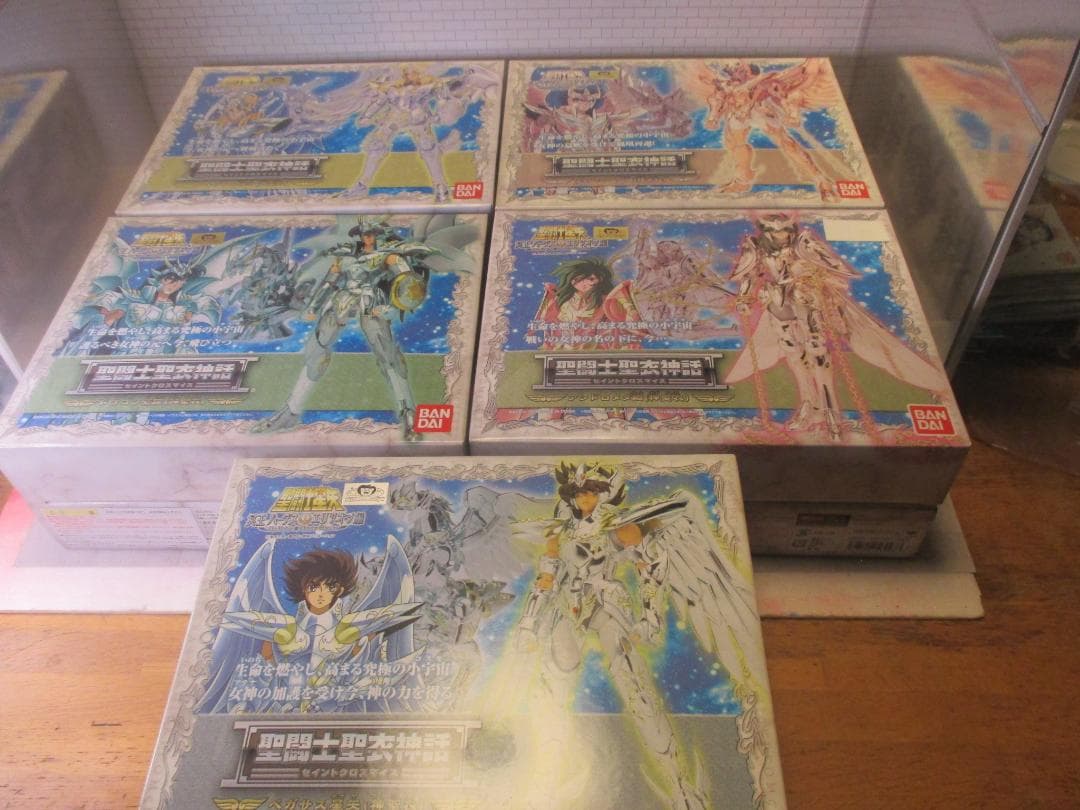 【送込未開封】聖闘士聖衣神話　青銅神聖衣コンプ5人　ペガサス星矢　他　聖闘士星矢