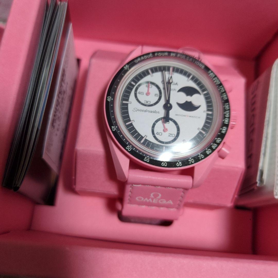スウォッチオメガ　 Mission to the Pink Moonphase