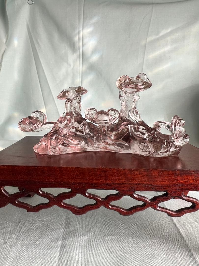 筆置 ガラス　硝子