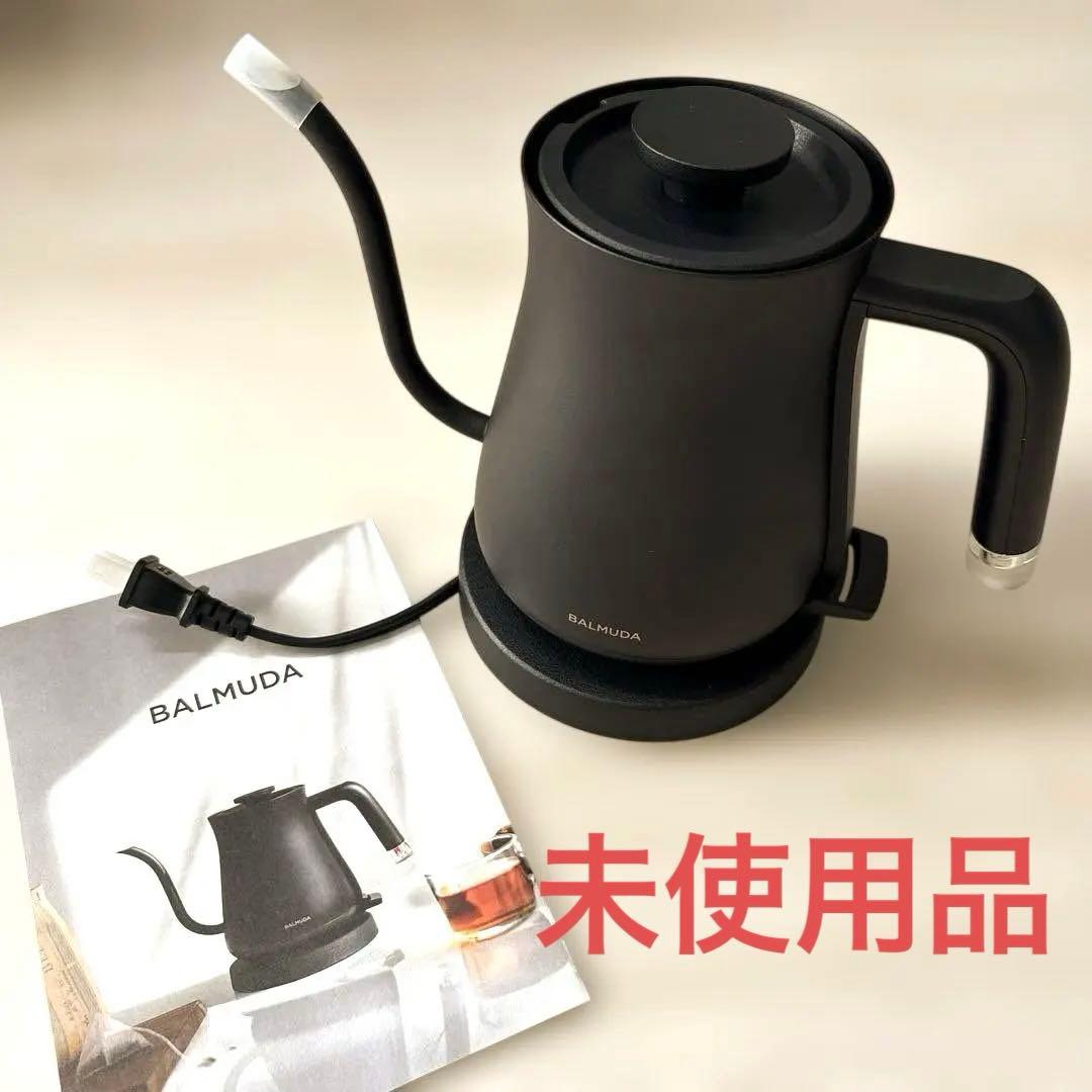 [未使用品]BALMUDA 電気ケトル ブラックKPT01JP-BK