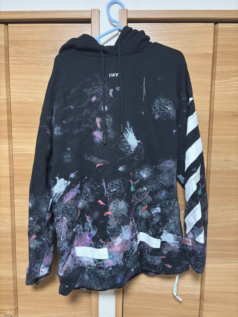 OFF-WHITE Galaxy グラフィックパーカー