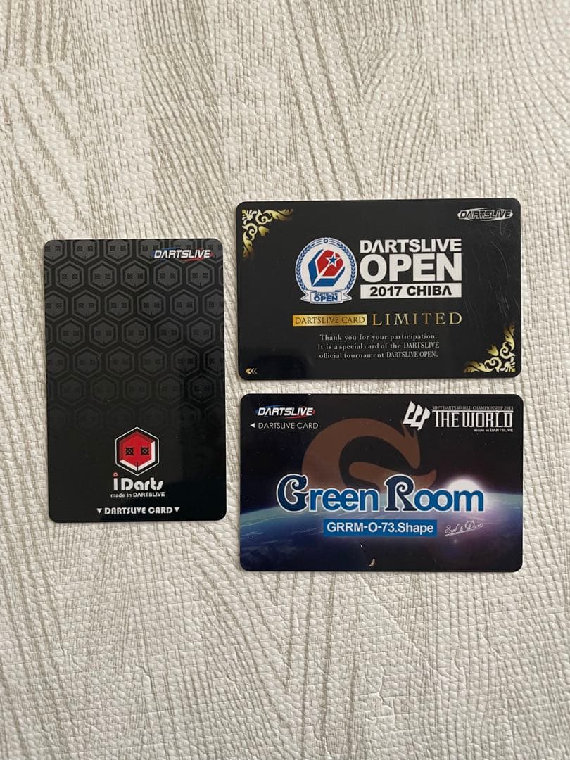 DARTSLIVE ダーツカード 3枚セット