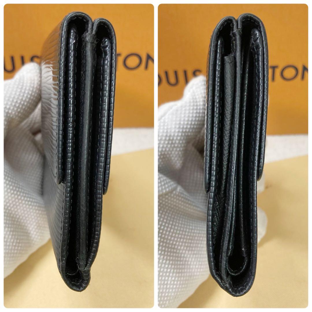 【美品】ルイヴィトン☆エピ ポルトフォイユ エリーズ Wホック 折り財布