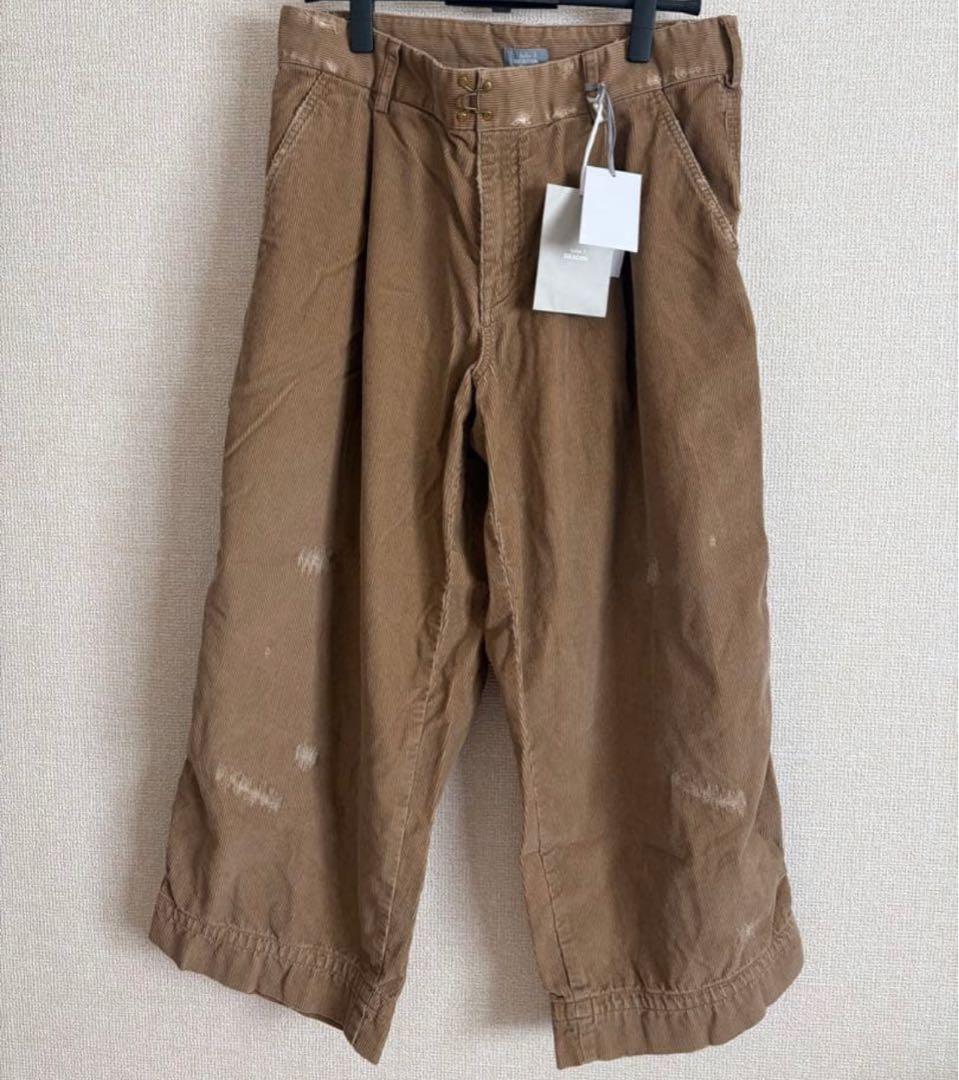kolor BEACON 24AW REPAIR CORD PANTS 未使用