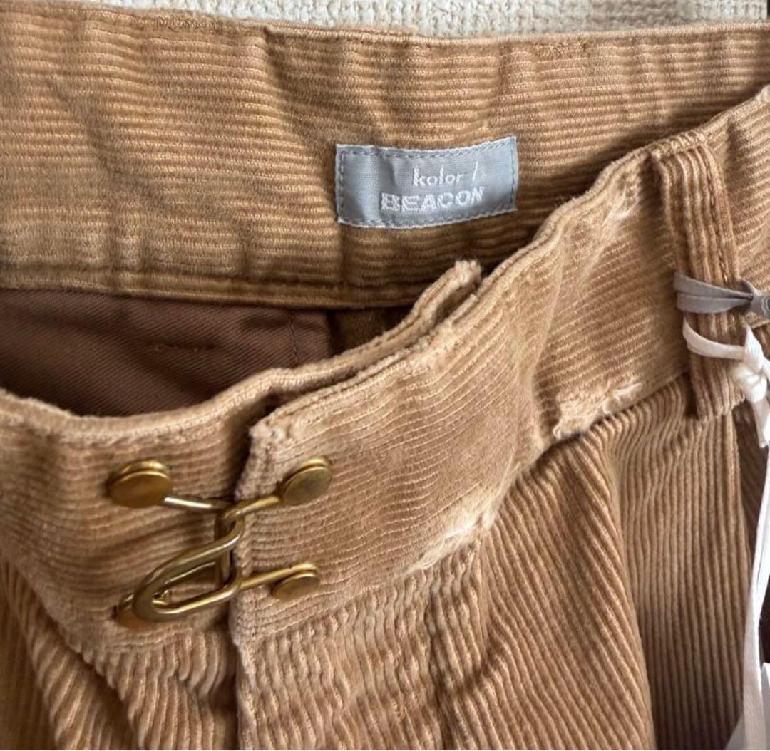 kolor BEACON 24AW REPAIR CORD PANTS 未使用