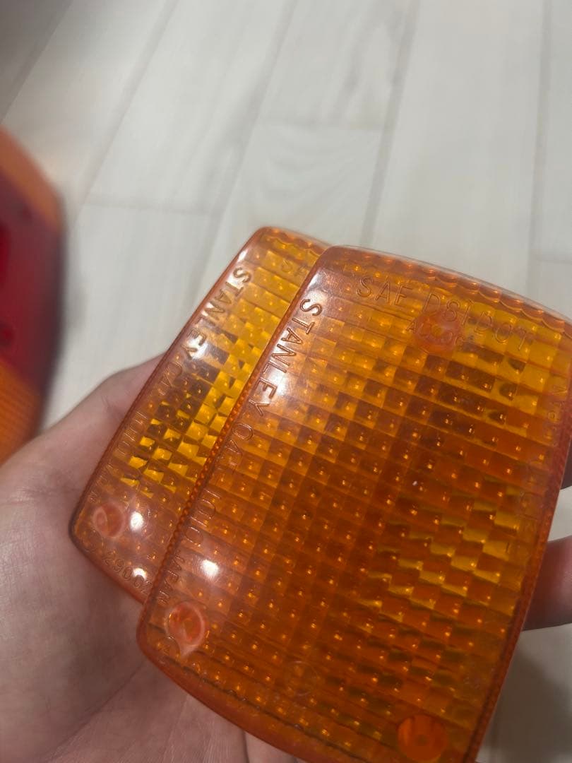 cbx純正 当時物　本物STANLEY テールランプ 3個セット