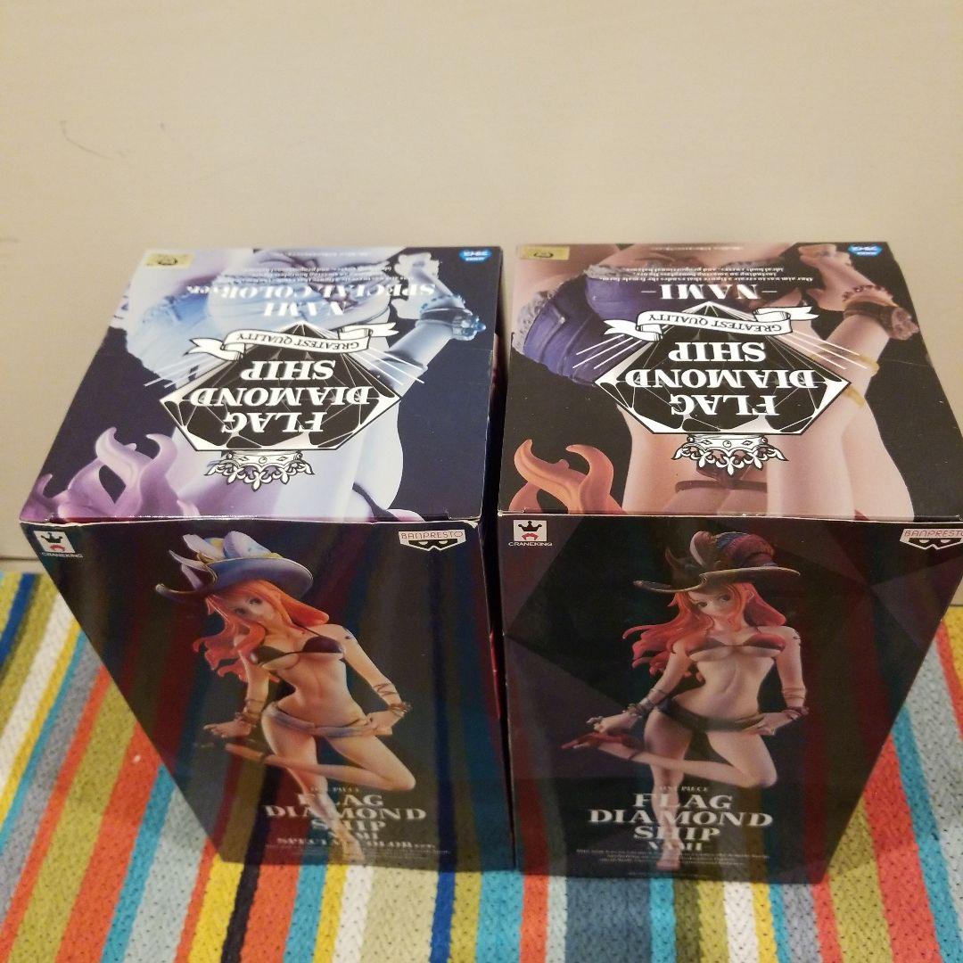 ワンピース FLAG DIAMOND SHIP NAMI ナミ　2個セット