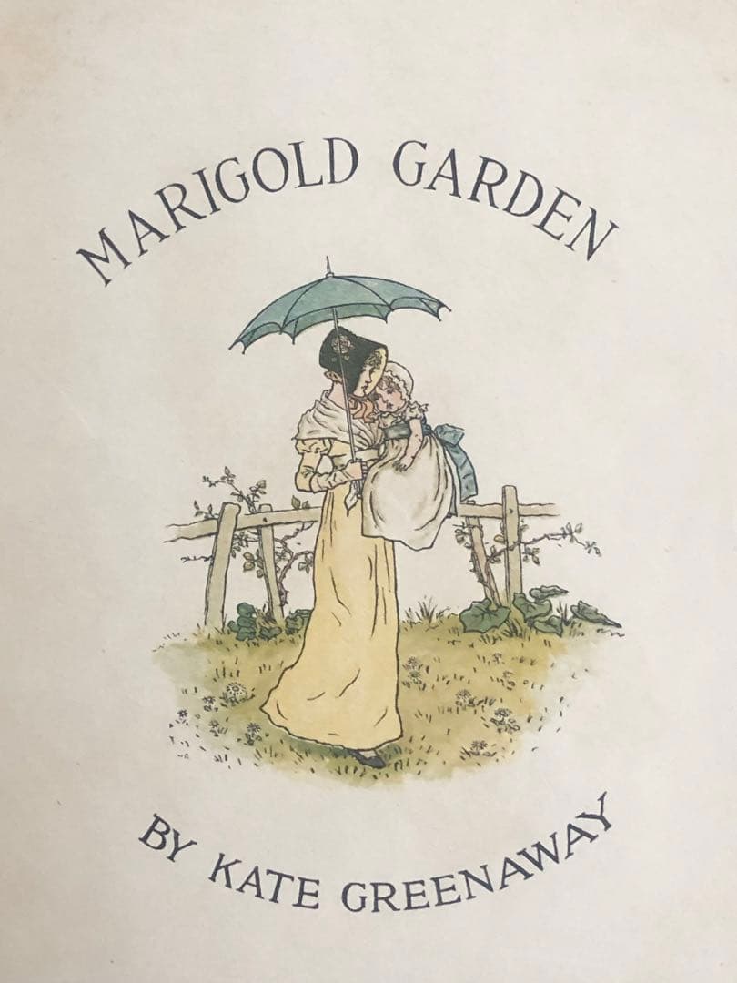 1885年に出版された ケイト・グリーナウェイの 多色版画で製作された絵本