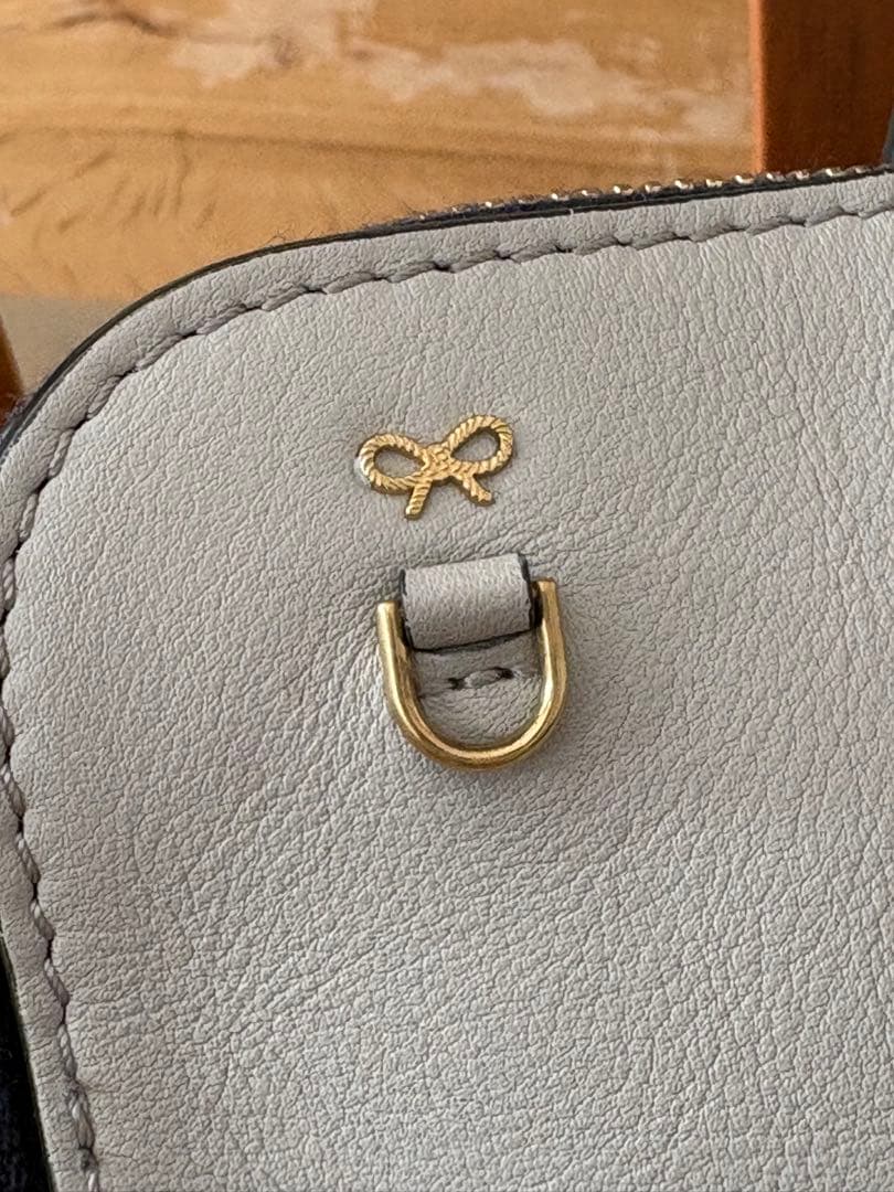 ANYA HINDMARCH Wedge：ウェッジ 三角形のバッグ