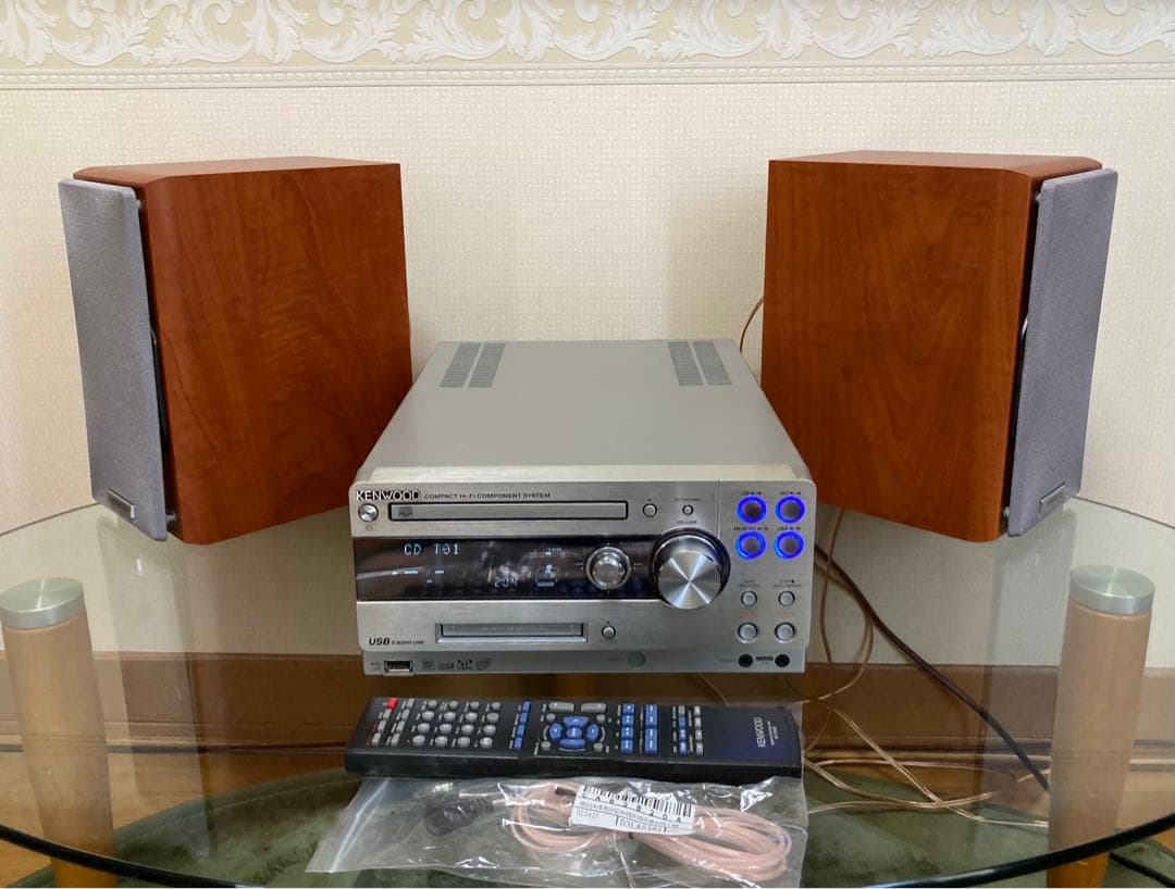 上級機ケンウッドHi-Fi コンポRD-UDA77・スピカーUDA77【綺麗】