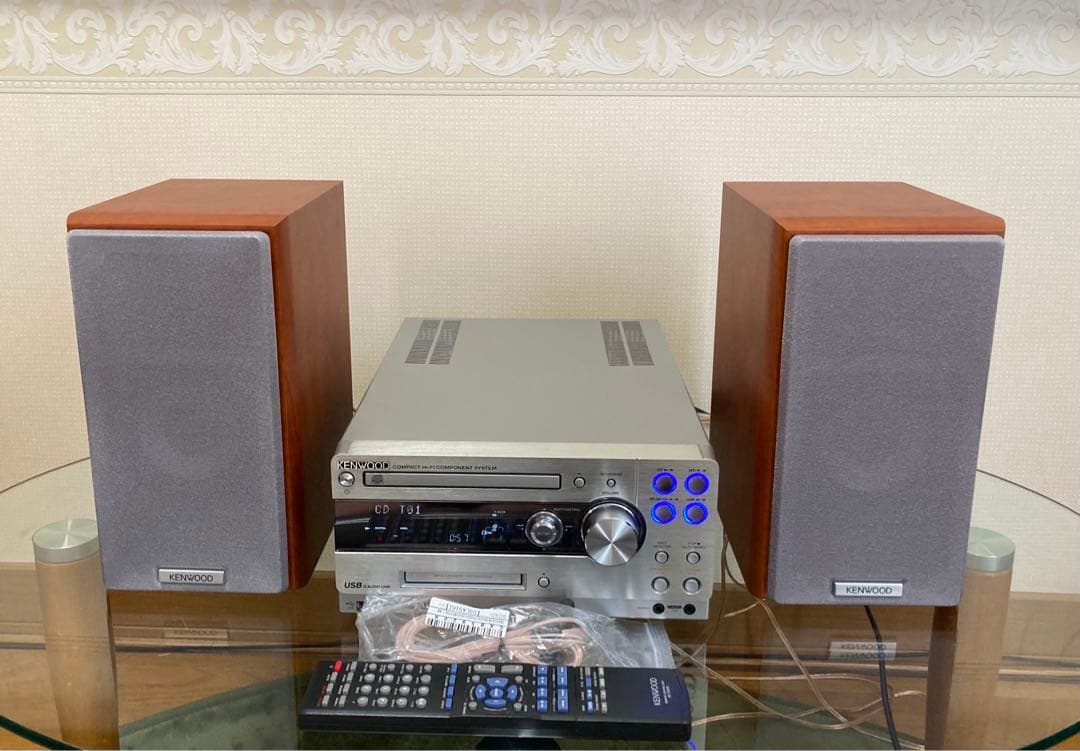 上級機ケンウッドHi-Fi コンポRD-UDA77・スピカーUDA77【綺麗】