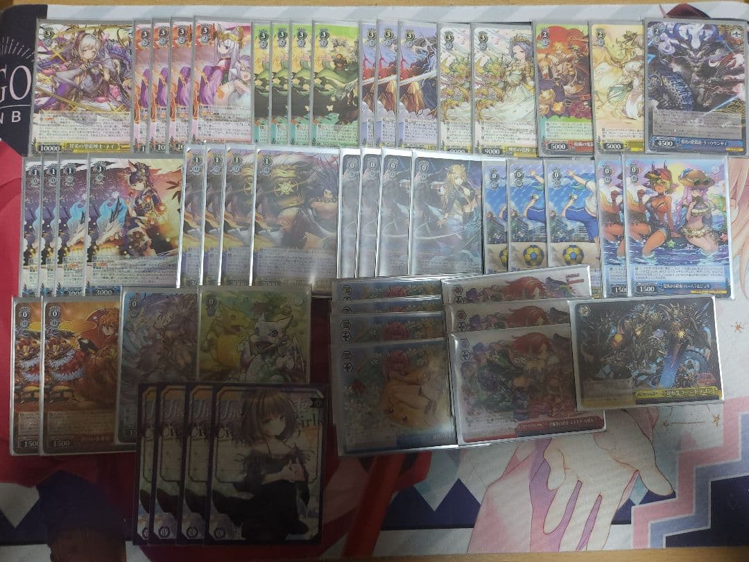 ヴァイスシュヴァルツ　パズドラ　デッキ+パーツセット