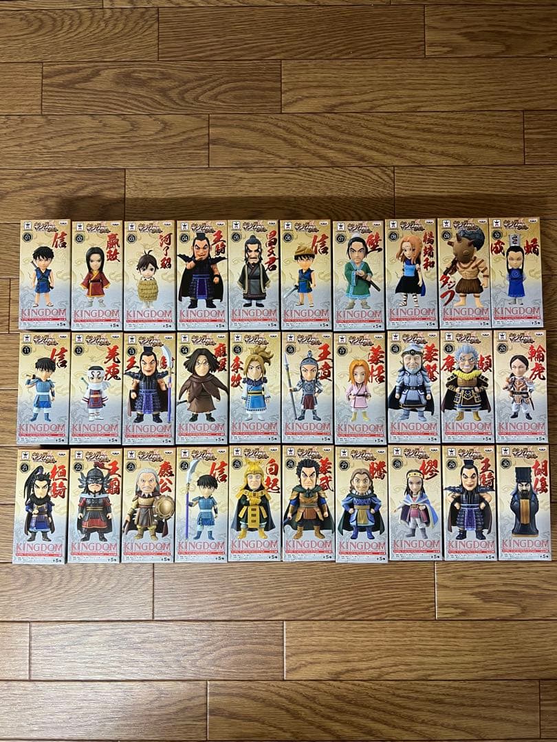 キングダム ワールドコレクタブルフィギュア 全30種