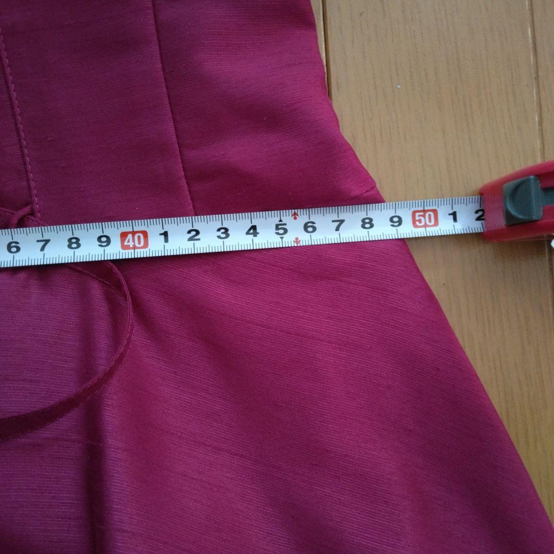 ジュネビビアン　ロングドレス　マゼンタ　ローズピンク　13号