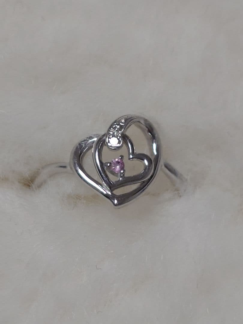 Samantha Tiara ダブルハートリング　9号　Xmas限定