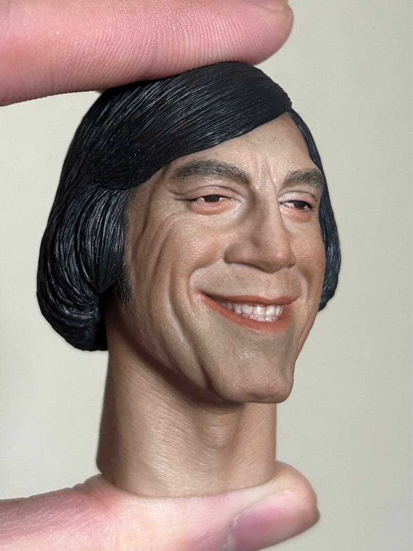 1/6 ノー・カントリー　アントン・シガー　スマイル　カスタムヘッド