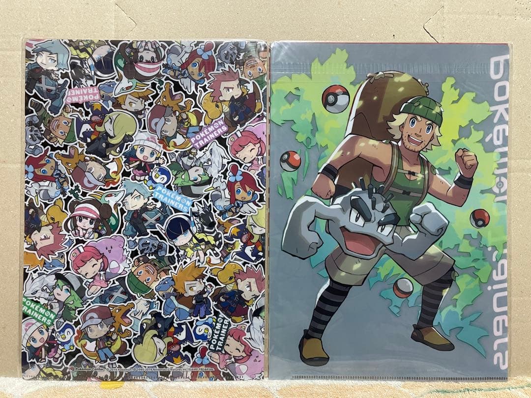 ポケモンセンター クリアファイル ポケモントレーナーズ 15枚