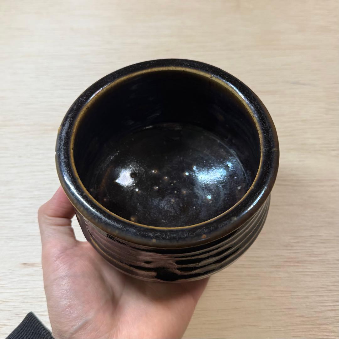 古瀬戸 美濃 拳骨茶碗 大茶碗 香炉 江戸時代 古美術 骨董 民藝 茶道具 志野