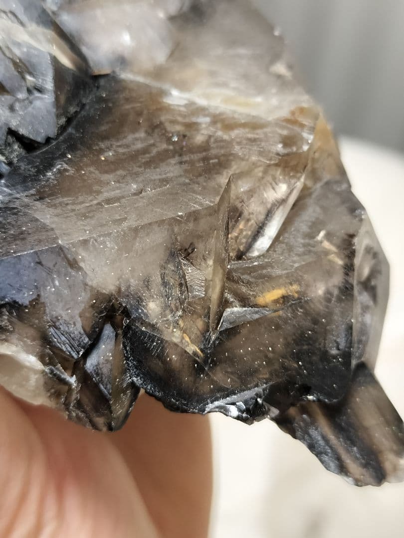 【超特価】スモーキーエレスチャル　金色のきらめき