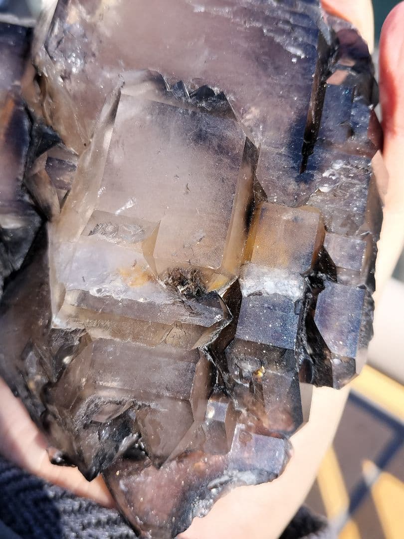 【超特価】スモーキーエレスチャル　金色のきらめき