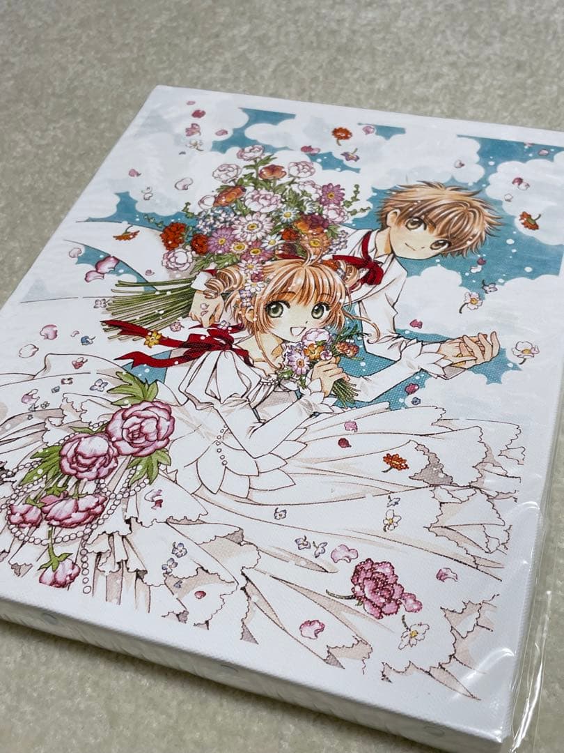 イラストボード・小狼さくらカードキャプターさくら　アニくじ　キャンバスパネル