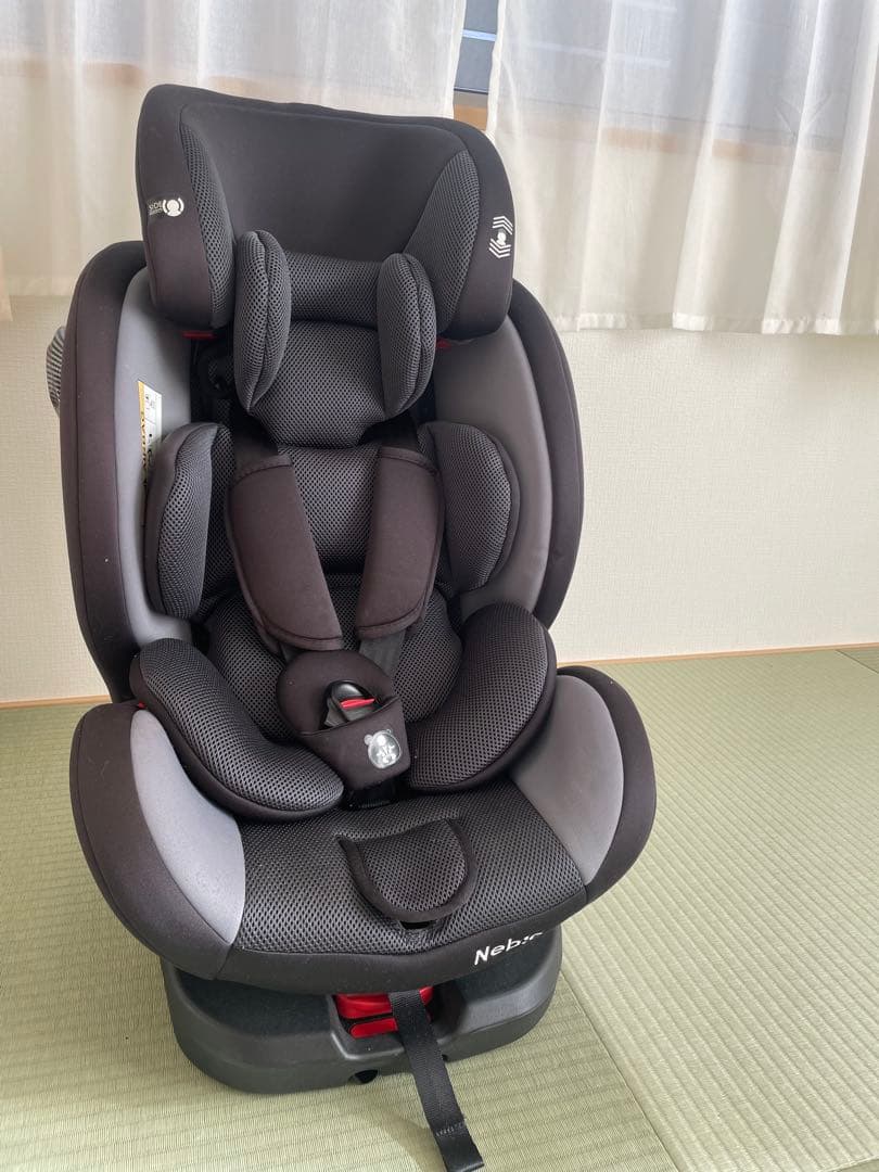 Nebio 車用チャイルドシート ブラック