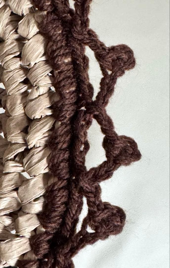 猫用　ベッド（ベージュ×ブラウン）　ハンドメイド　magoooz3