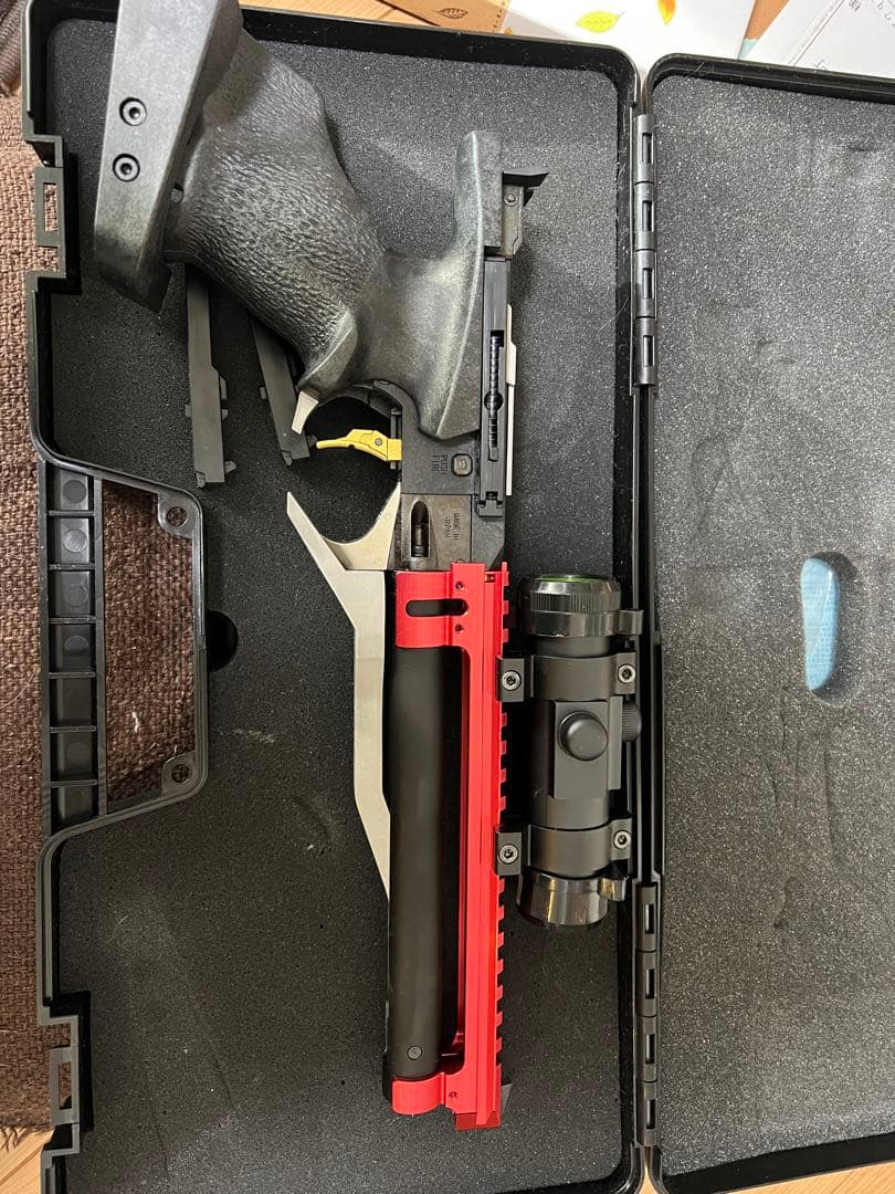 マルゼン　APS-3 オリジナル　マウントベース、ドットサイト付き競技銃