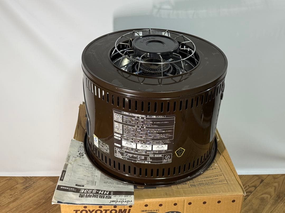 ◆動作品◆暖房器具◆トヨトミ◆石油こんろ◆HH-S23E◆石油ストーブ◆火鉢型◆