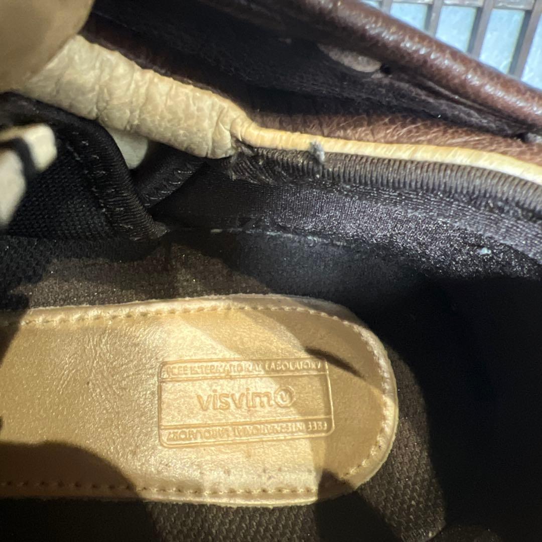 VISVIM FBT 9.5 ブラウン　ビーズ