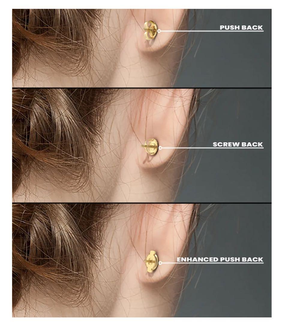 ANGARA 天然ルビーピアス