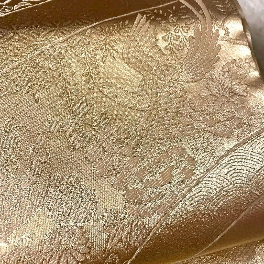 24金箔ふくれ織新品未使用帯2枚セット
