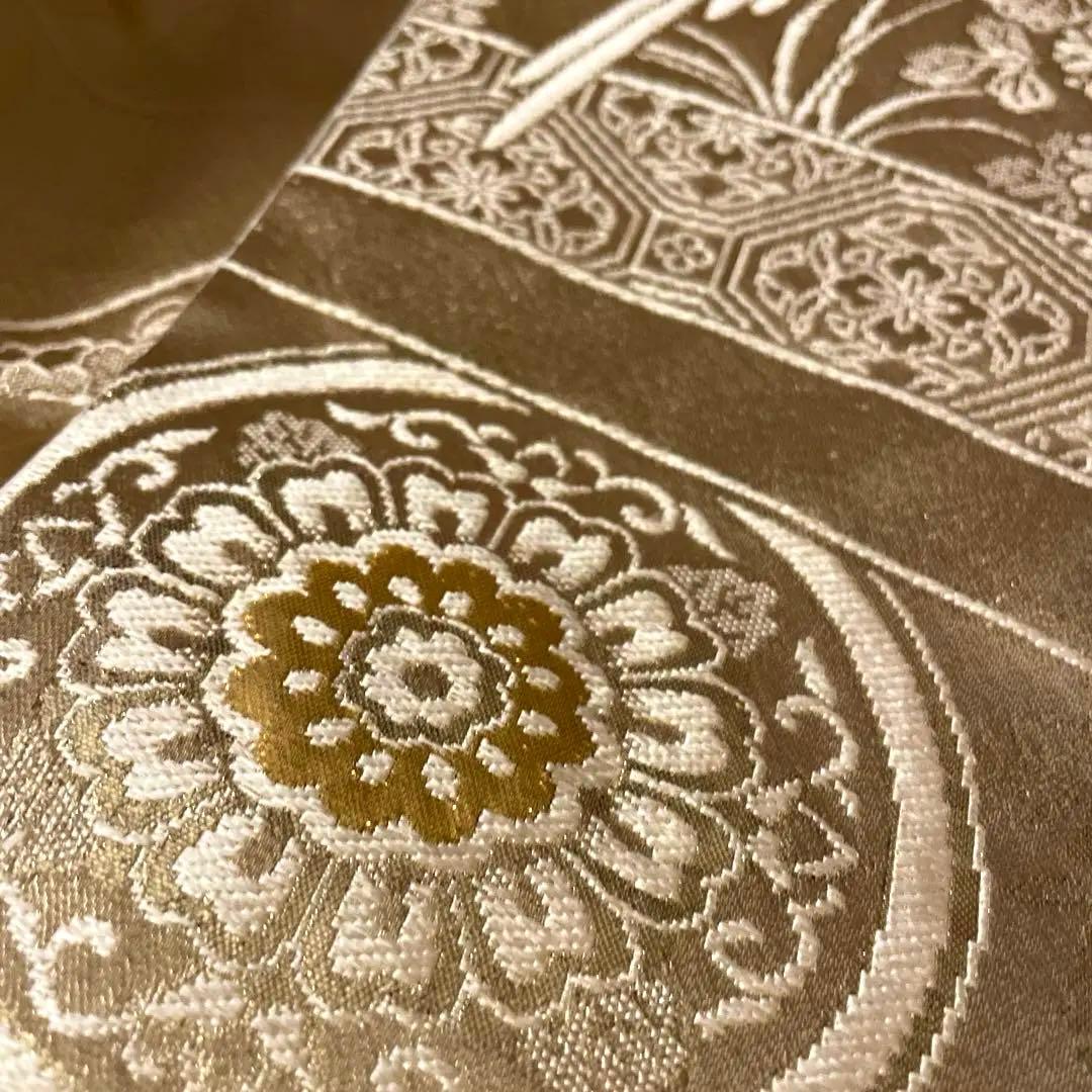 24金箔ふくれ織新品未使用帯2枚セット