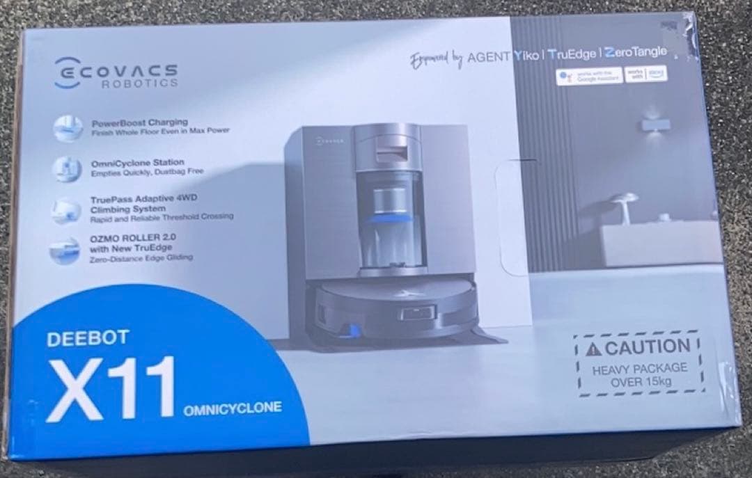 ECOVACS(エコバックス)DEEBOT X11 OmniCyclone