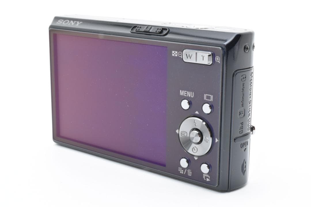 【美品】SONY Cyber-shot DSC-T30 ブラック　動作確認済